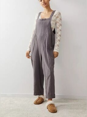out from under jamie jumpsuit in charcoal